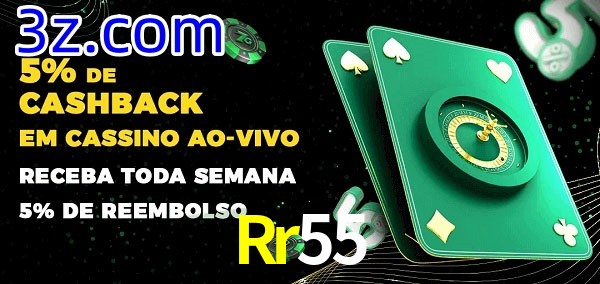 Promoções do cassino ao Vivo Rr55